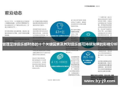 管理足球俱乐部财务的十个关键因素及其对俱乐部可持续发展的影响分析